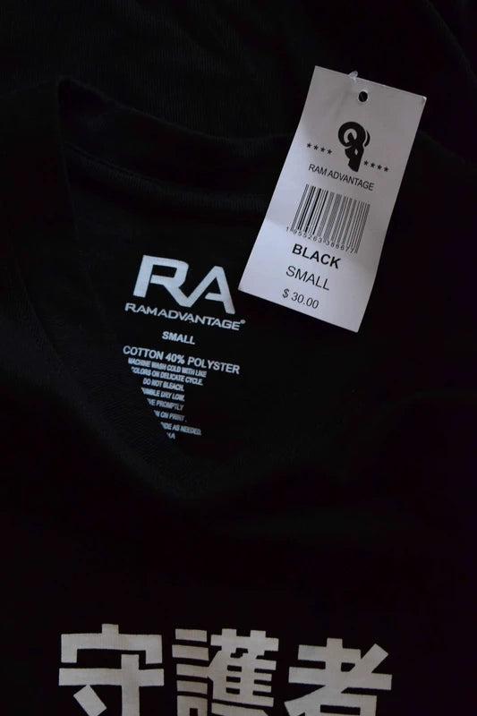 T-Shirt Noir Streetwear Homme Ramadvantage S