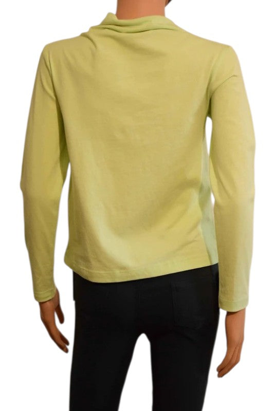 Top Col Roulé Coutures Diagonales Enfants 13-14 ans