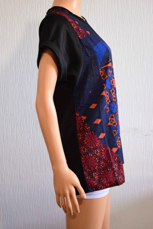 Blouse femme Soggo – Imprimé ethnique – Taille S