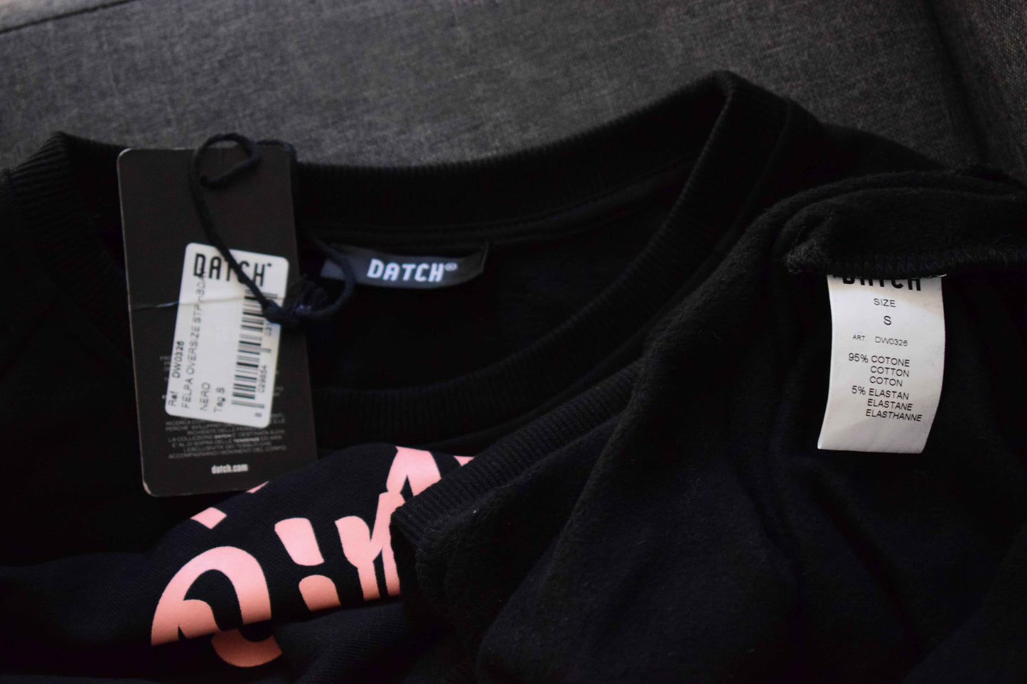 Sweatshirt Noir It's My Birthday S