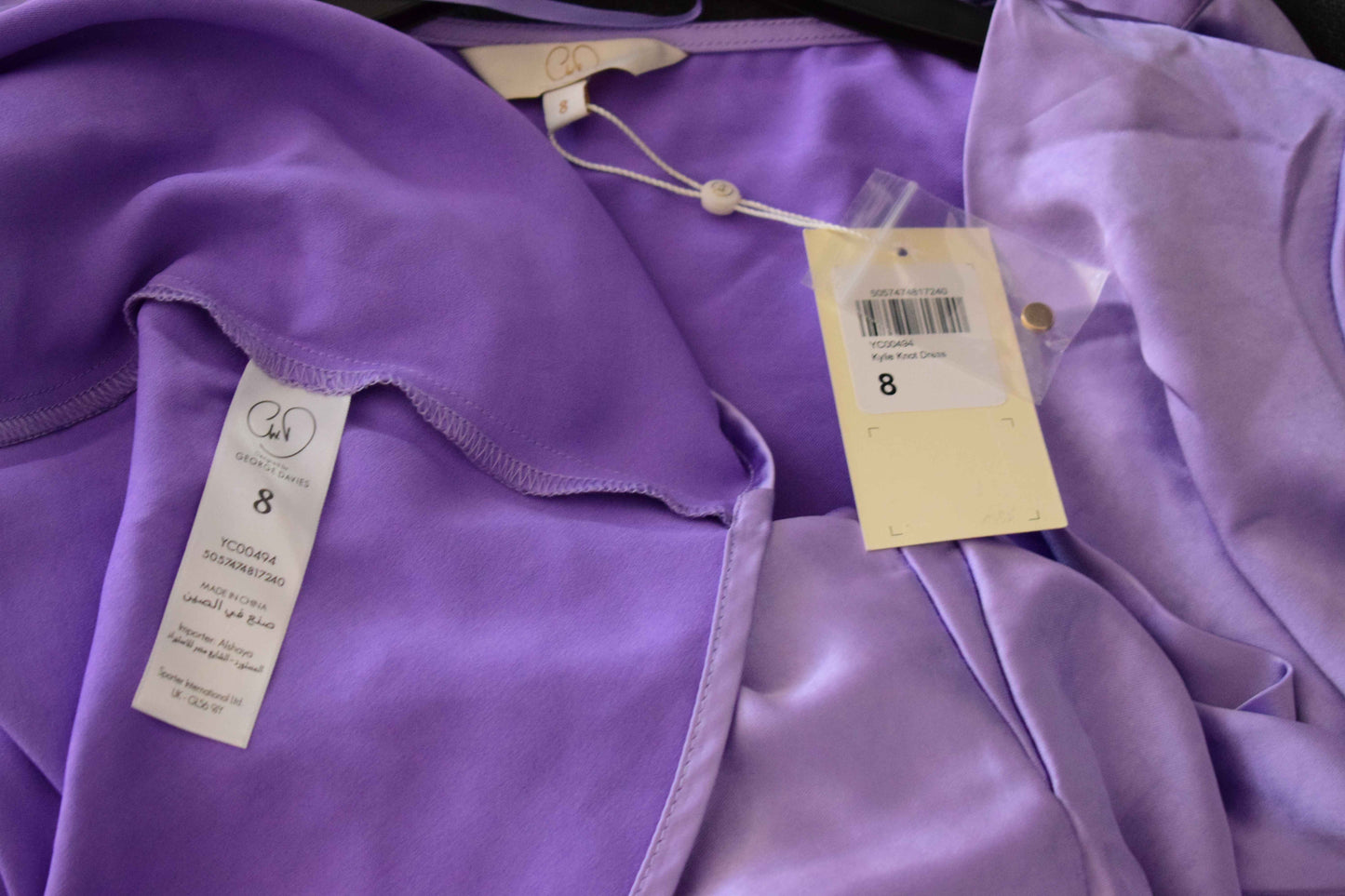 Robe midi George Davies Bleu Royal
