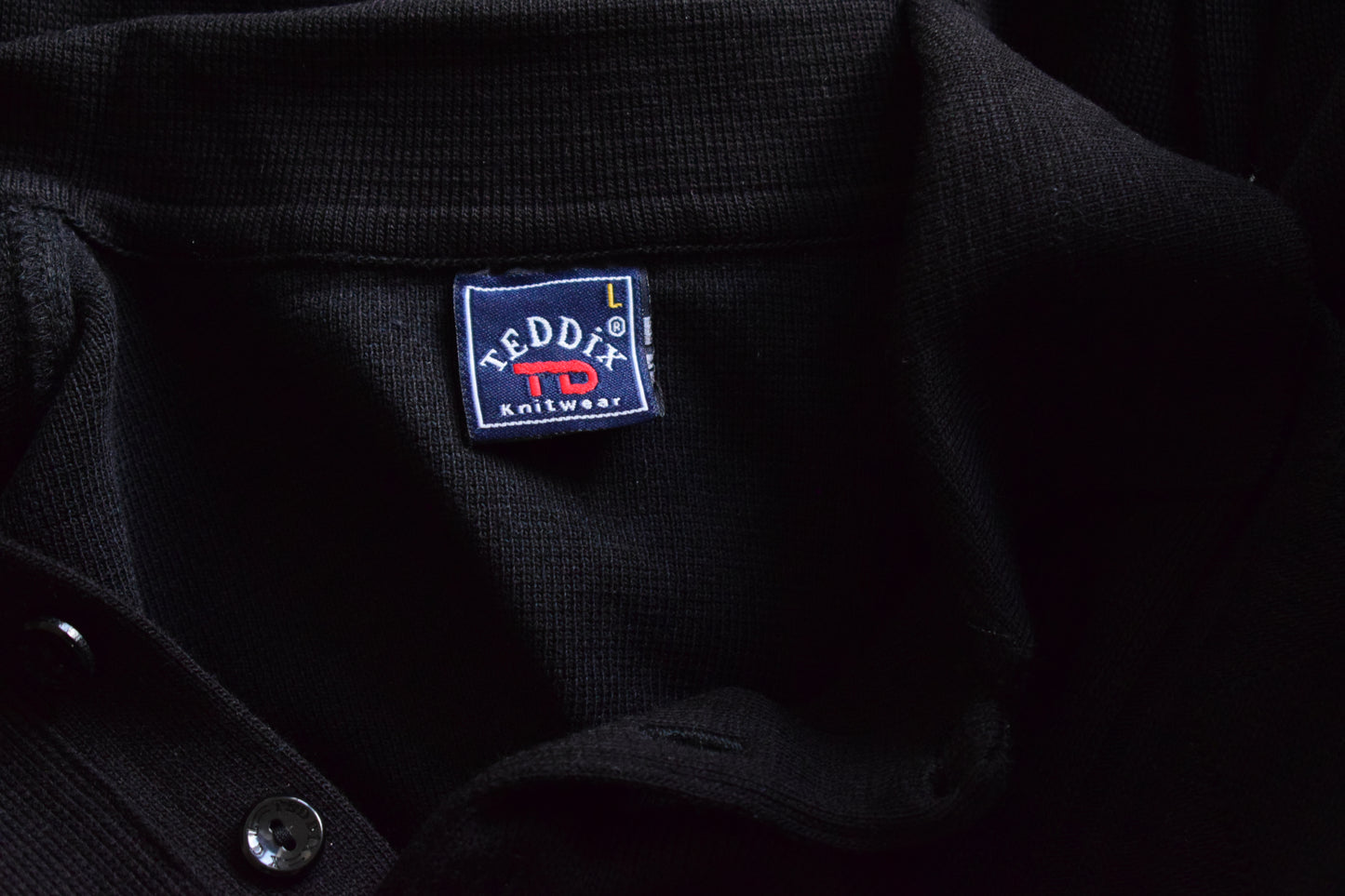 Pull polo homme Teddix – Noir – Taille L