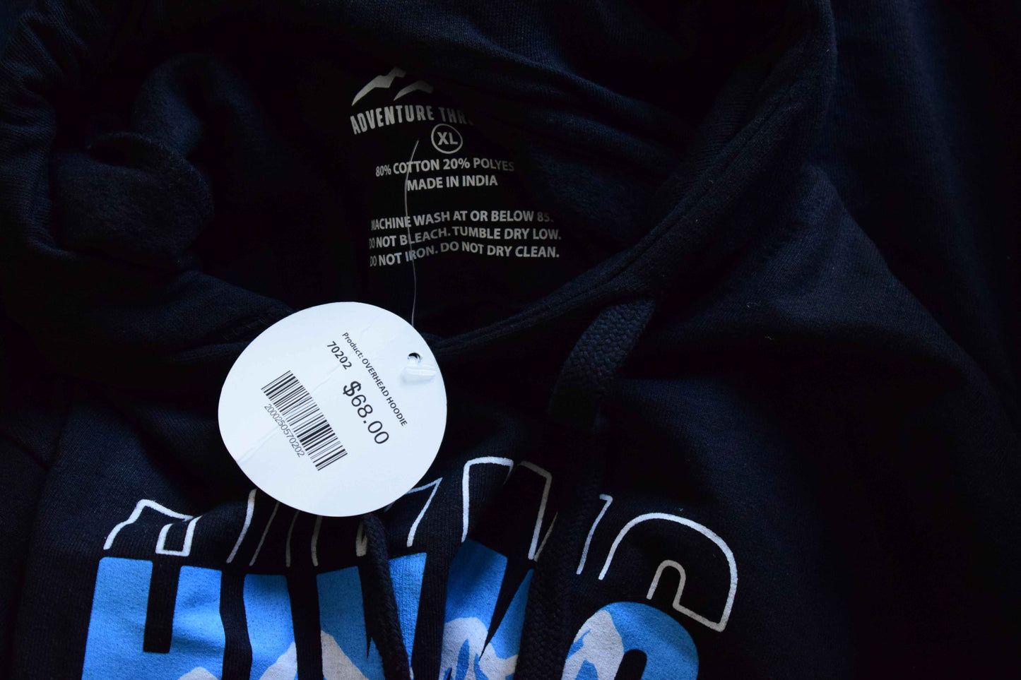 Sweat à capuche homme Adventure Threads – Hiking