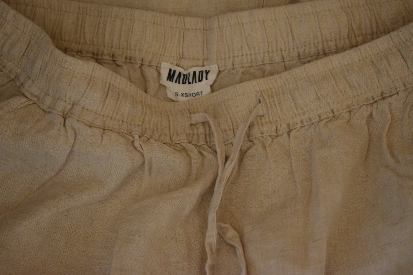 Pantalon femme Madlady – Beige naturel – Taille S