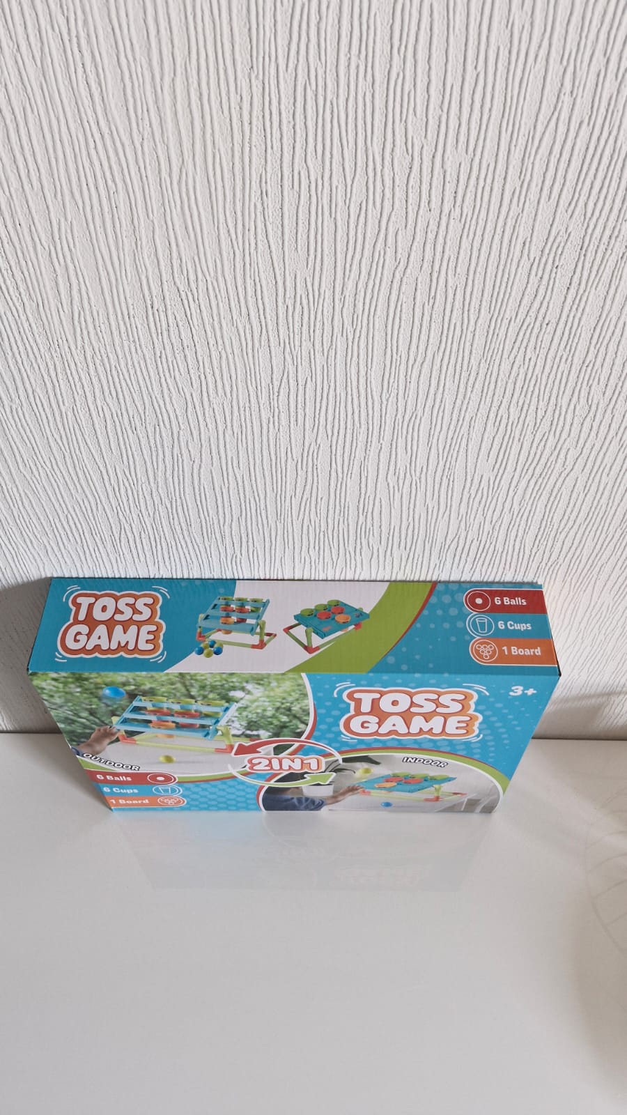 Jeu de Lancer 2-en-1 – Toss Game (Gobelet-Pong)