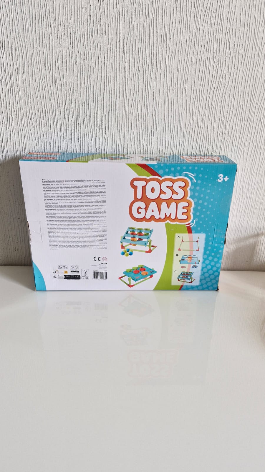 Jeu de Lancer 2-en-1 – Toss Game (Gobelet-Pong)