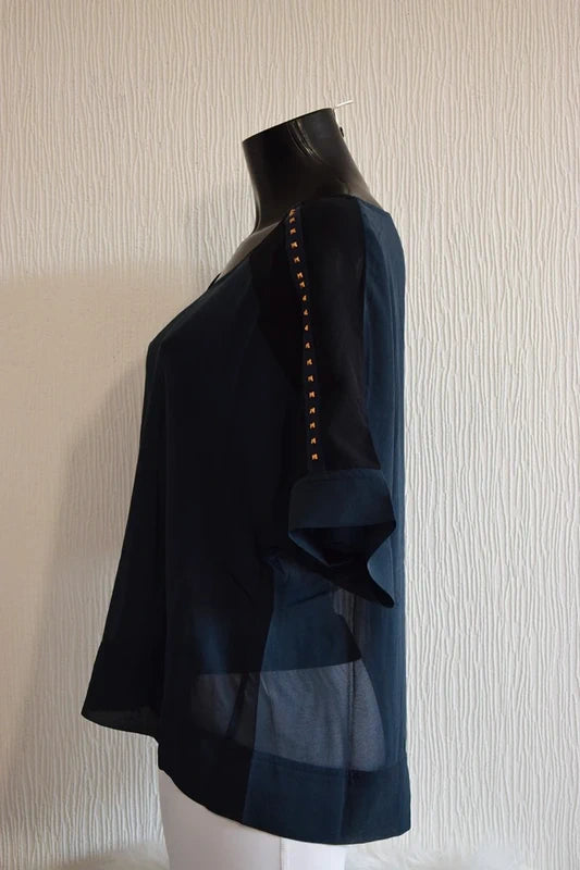Blouse Sans marque - Bleu marine M