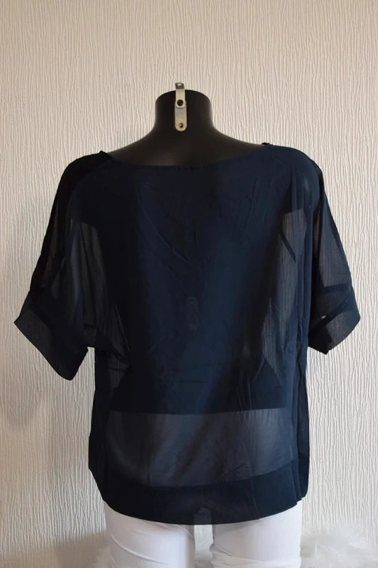 Blouse Sans marque - Bleu marine M