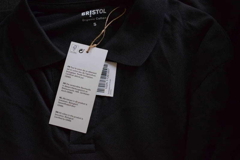 Polo homme bristol gris foncé S