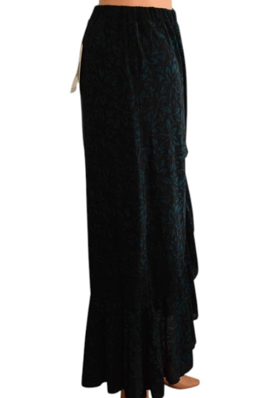 Jupe femme Enjoy – Noir/Bleu pétrole – Taille S