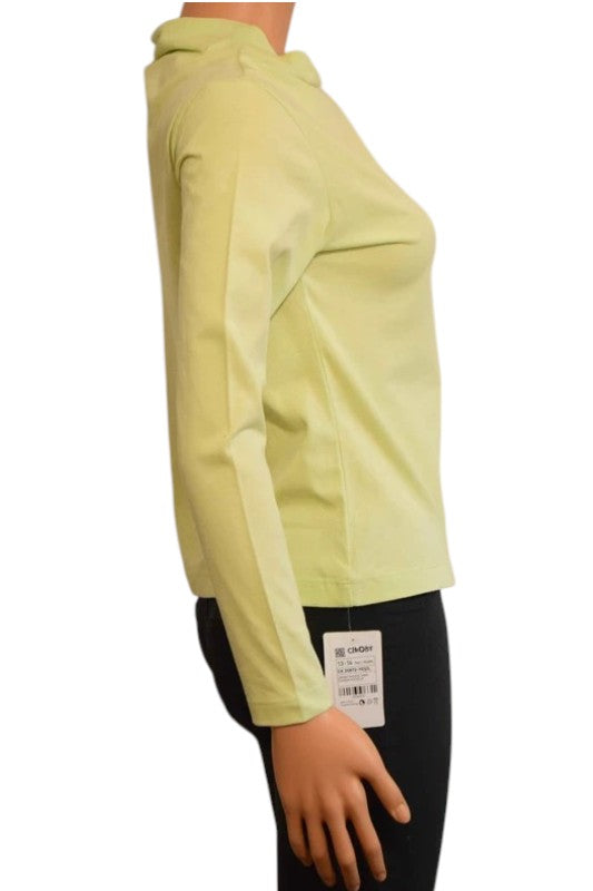 Top Col Roulé Coutures Diagonales Enfants 13-14 ans