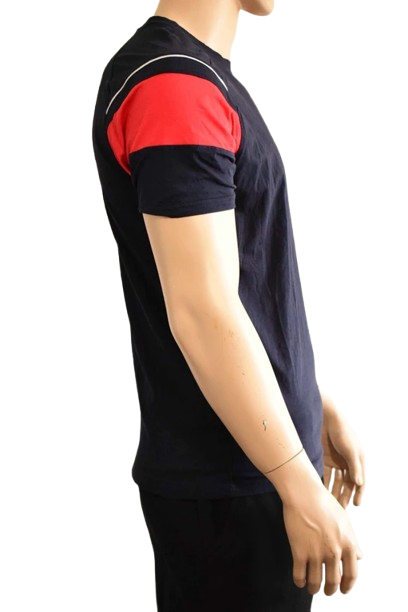 T-shirt homme Gymlegend – Marine / Rouge – Taille L