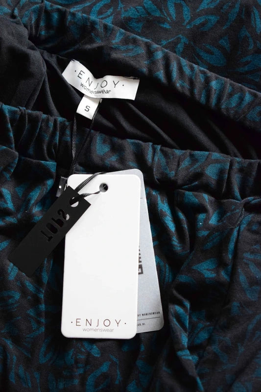 Jupe femme Enjoy – Noir/Bleu pétrole – Taille S