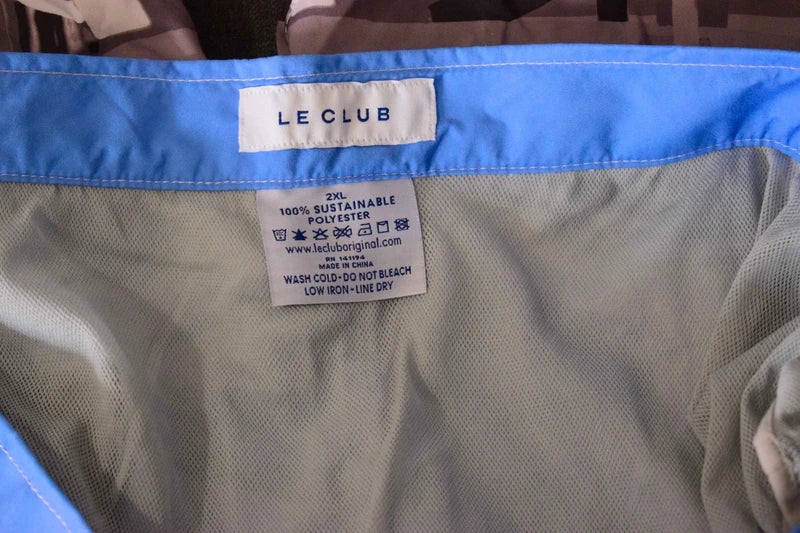 Short de Bain Homme Bleu à Motif Photographique Architectural Urbain Le club XXL