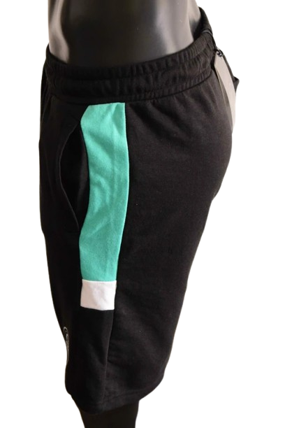 Short Molleton "Black Gym legend Mint L