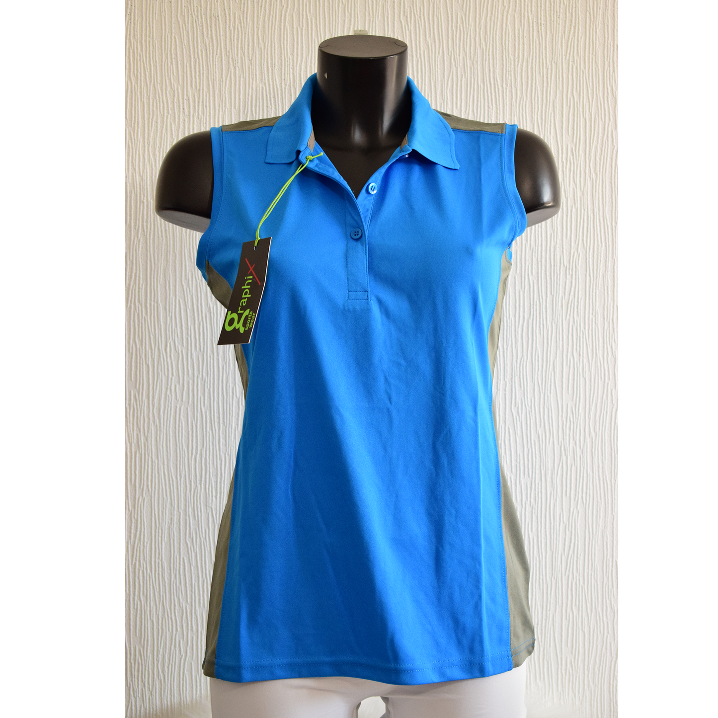 Débardeur polo Graphix - Bleu