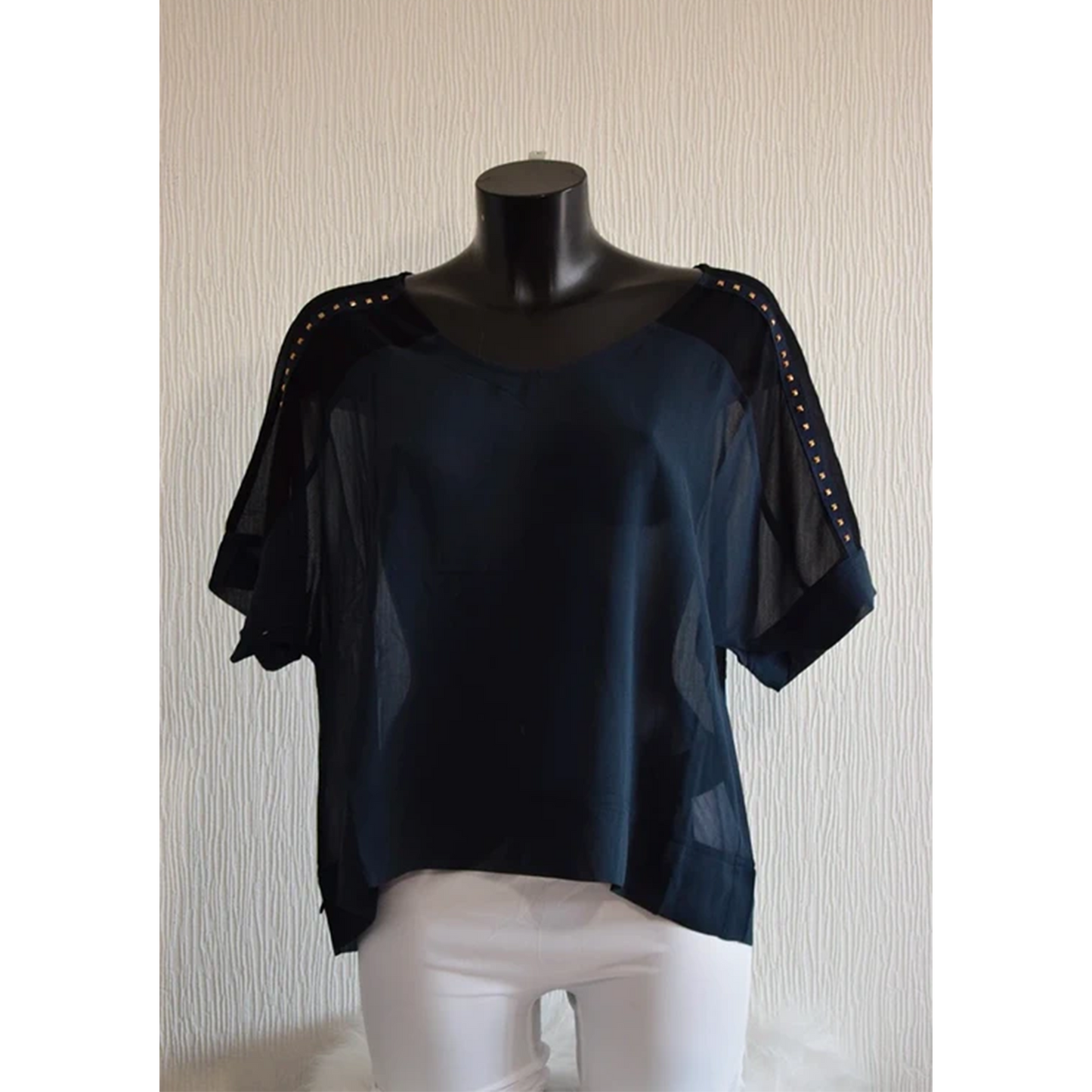 Blouse Sans marque - Bleu marine M