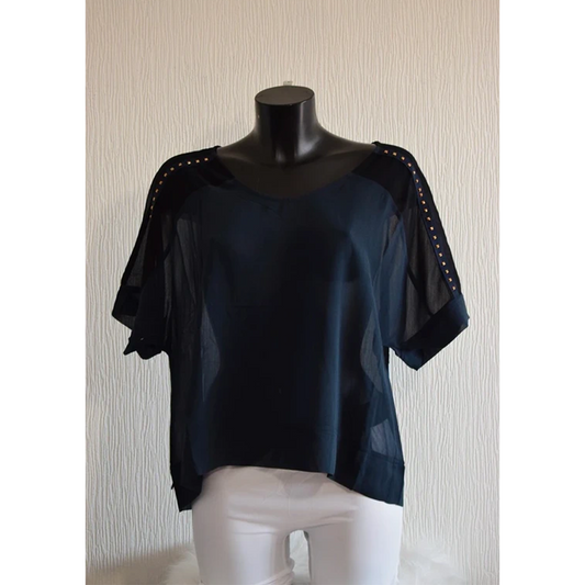 Blouse Sans marque - Bleu marine M