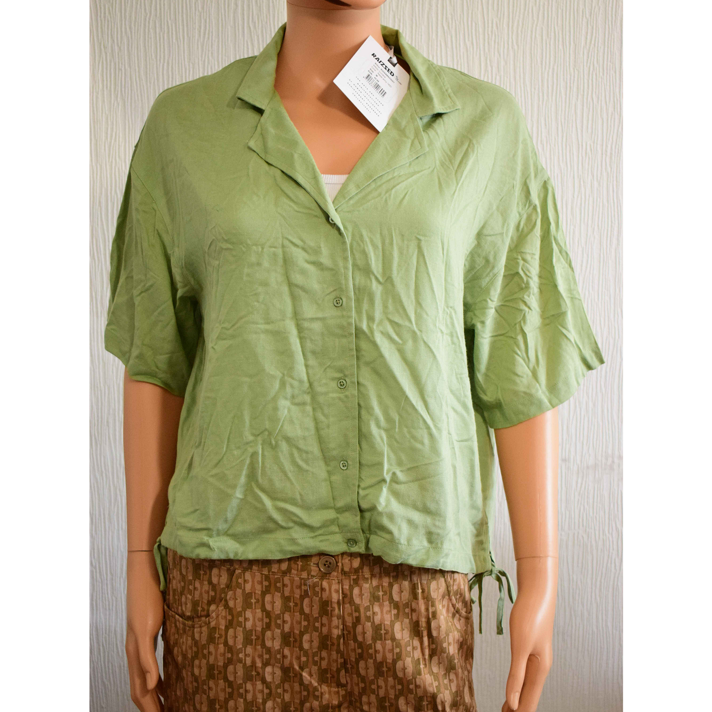 Blouse/top femme vert M