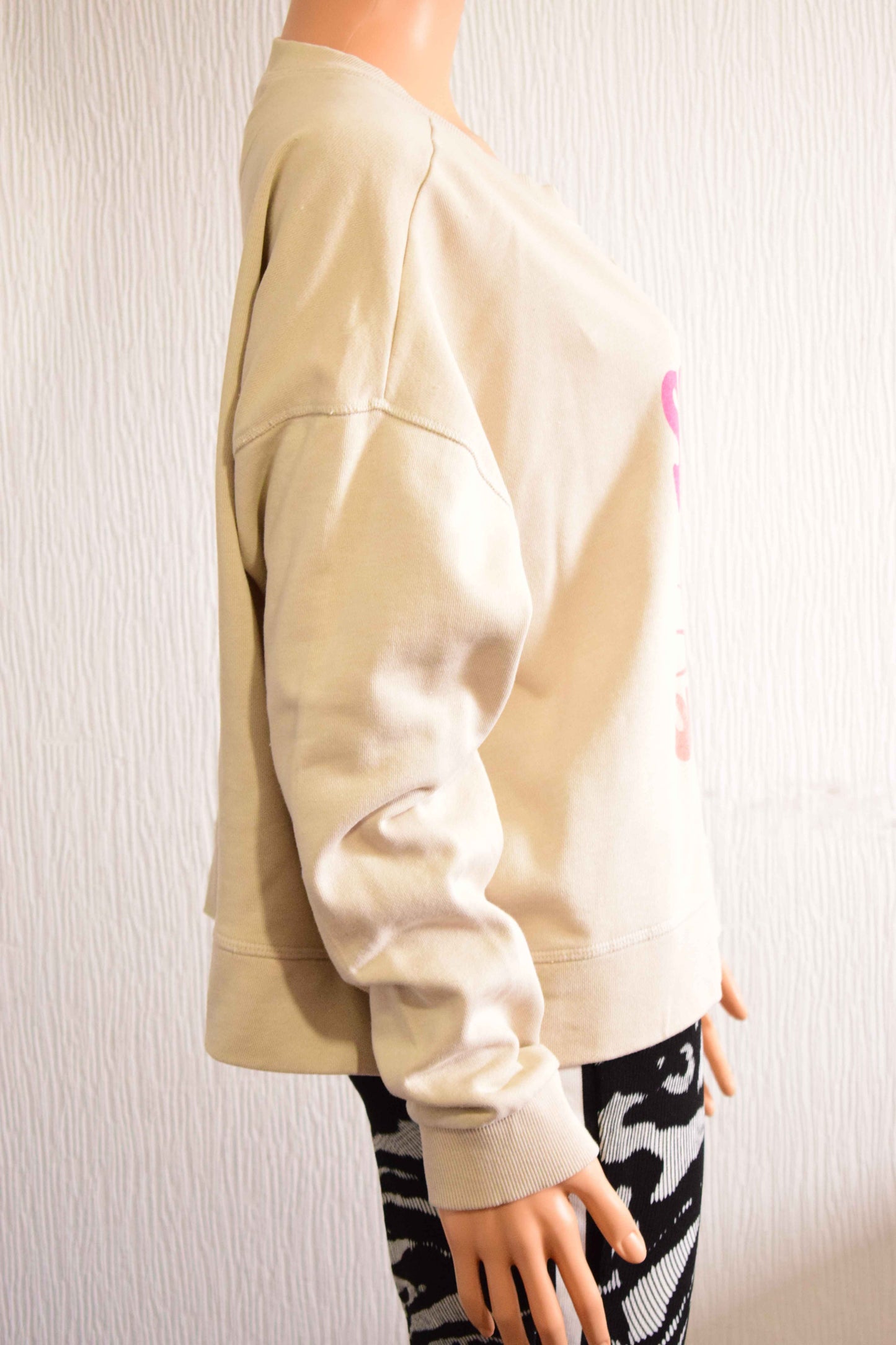 Sweat Oversize Hanes Fuchsia Soleil