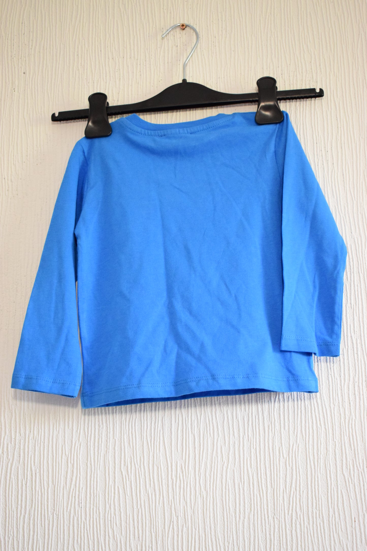 T-shirt manches longues bleu - CikoBy 24 à 36 Mois
