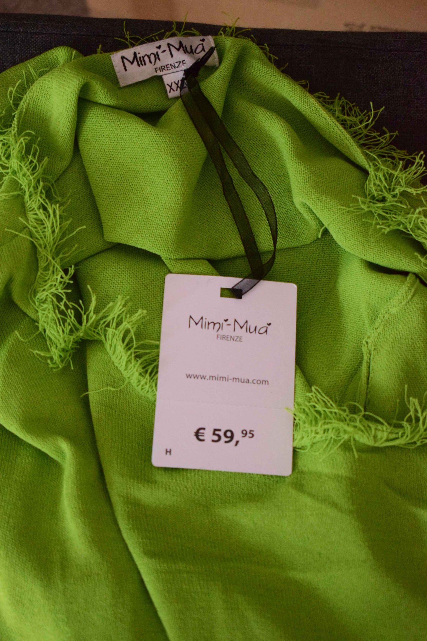 Mimi Mua blouse vert XXL
