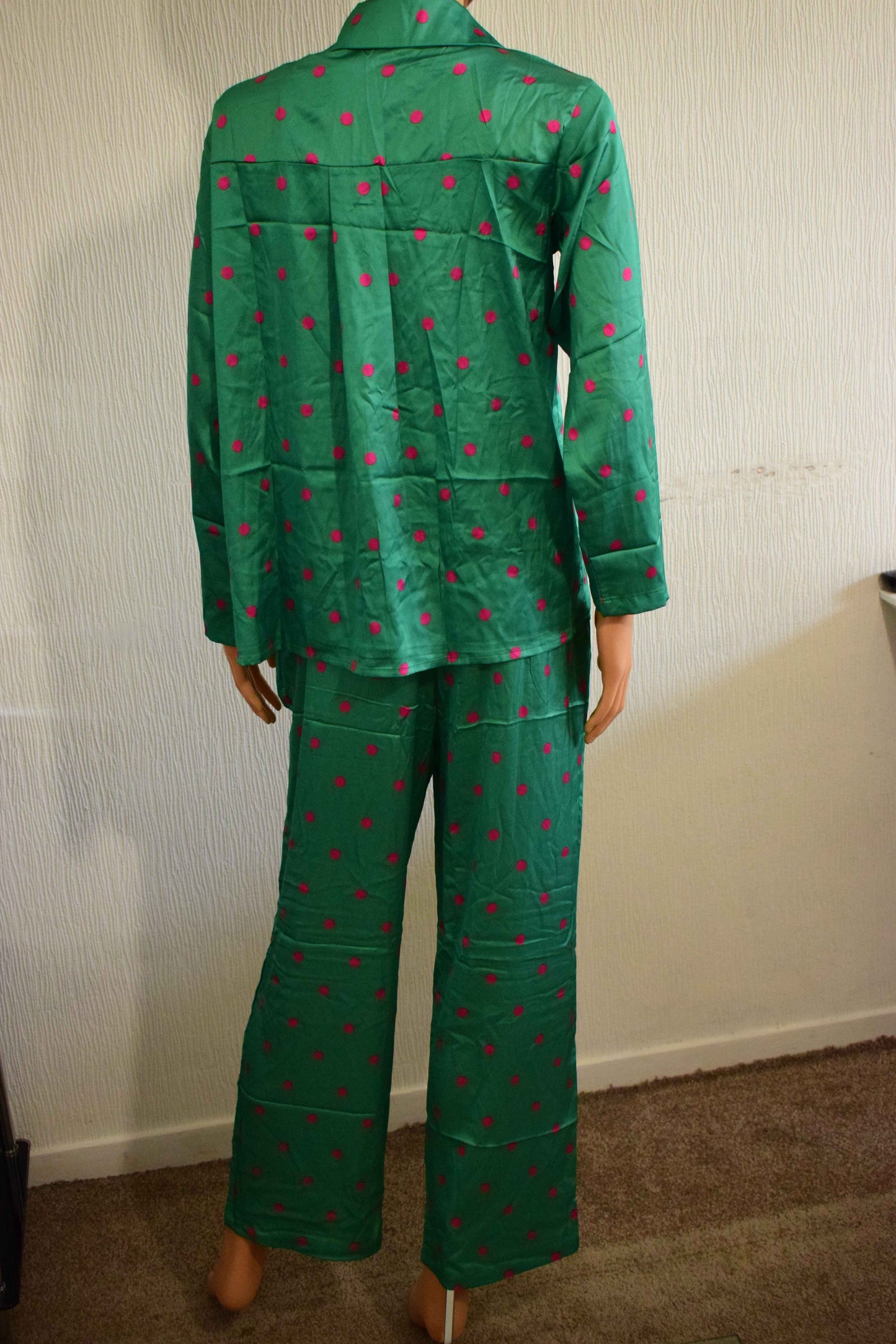 Ensemble pyama nudea Vert