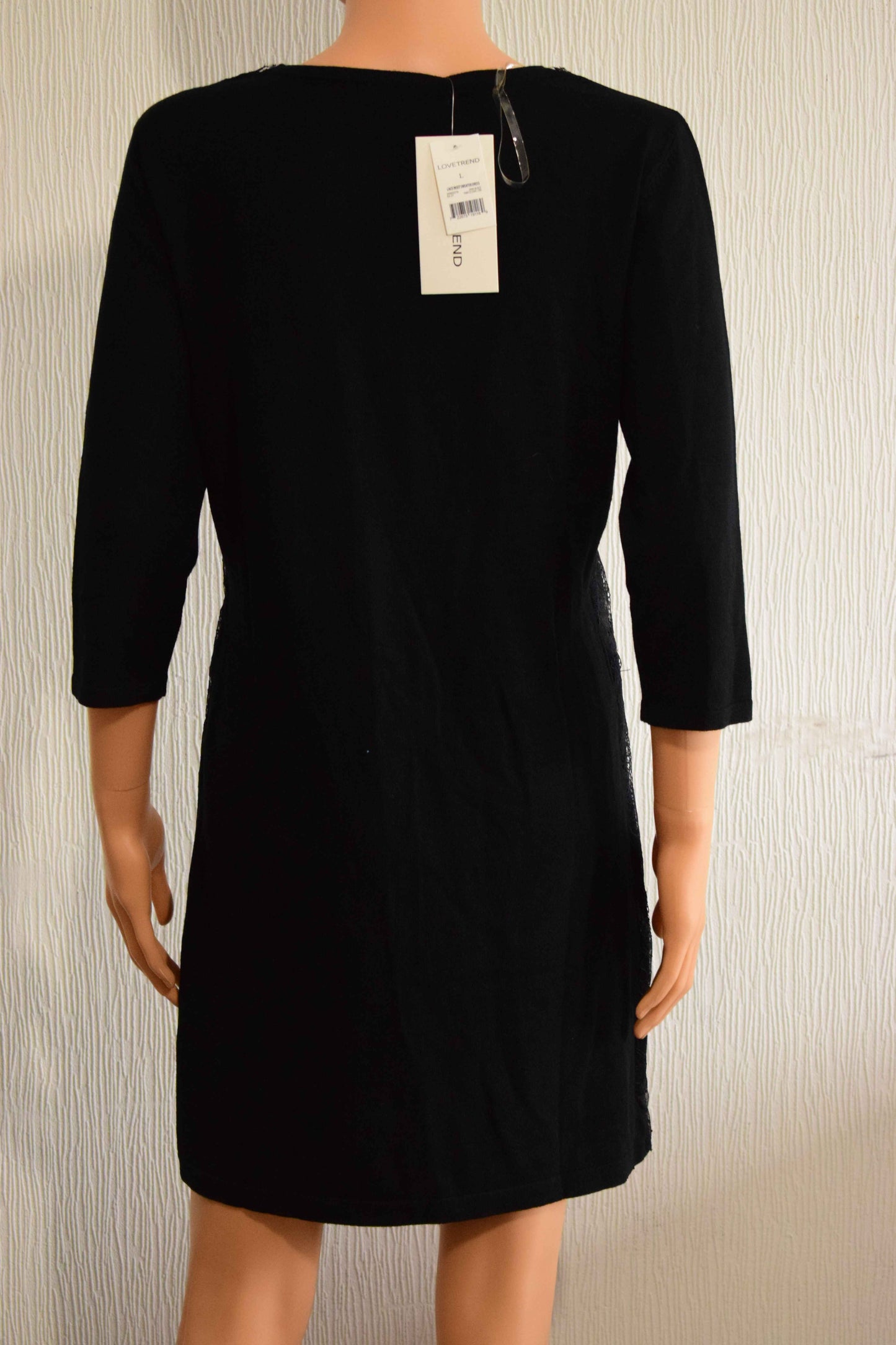 Robe femme Lovetrend – Gris anthracite/Noir – Taille L