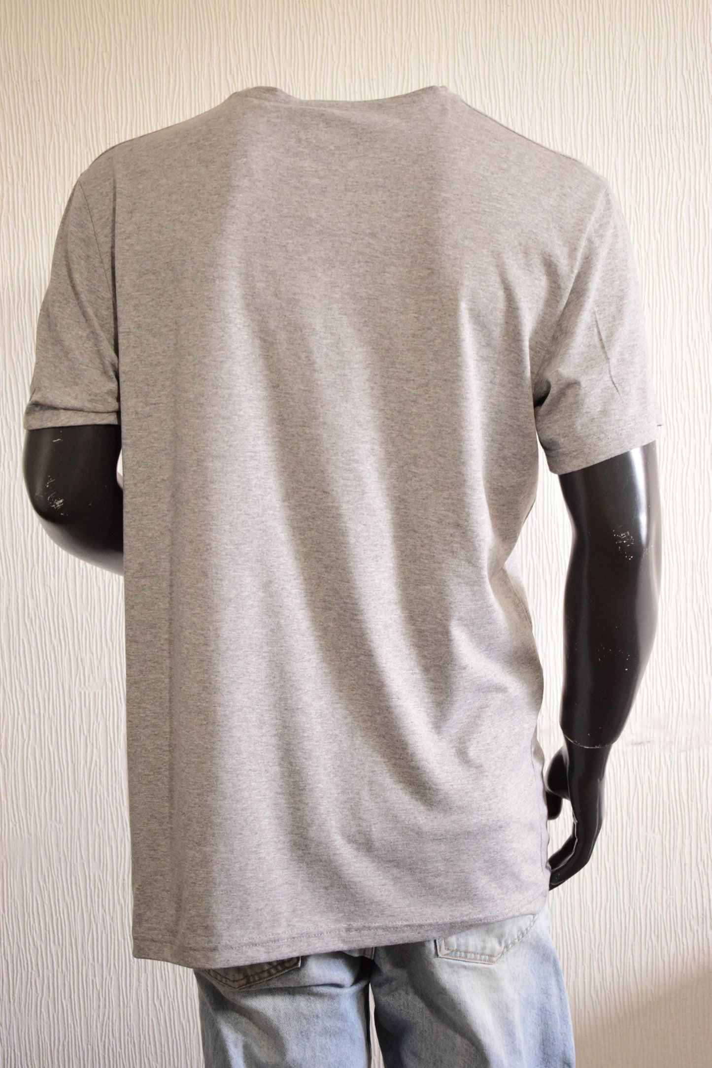 T-shirt homme Green Fish – Gris chiné – Taille L