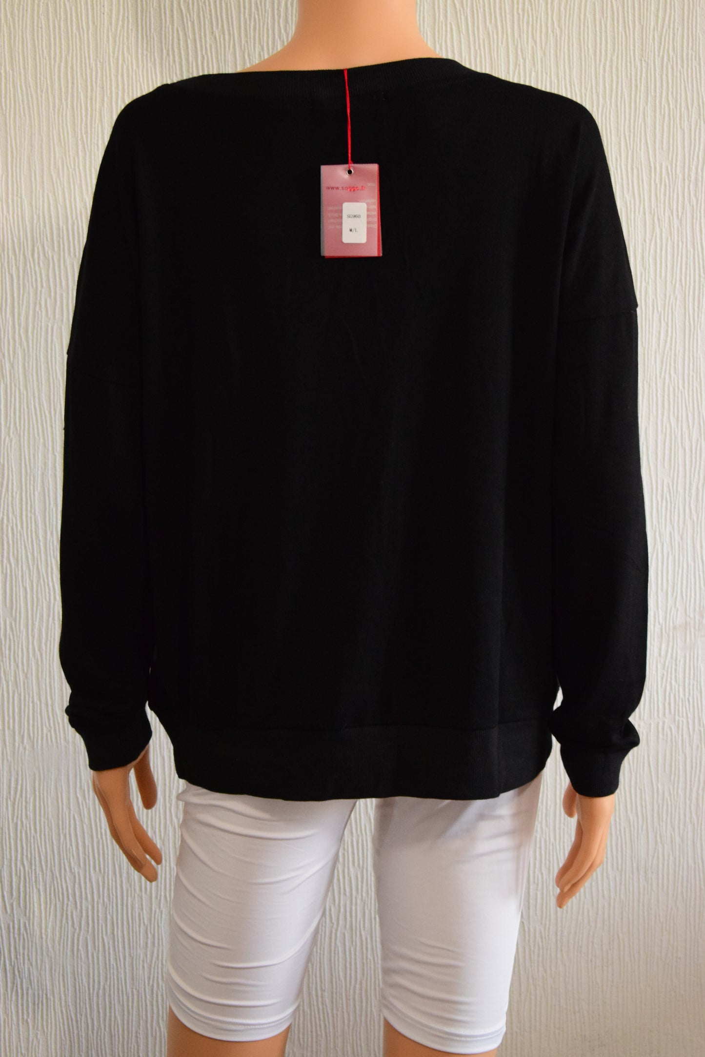 Pull femme Soggo – Bordeaux/Kaki/Noir