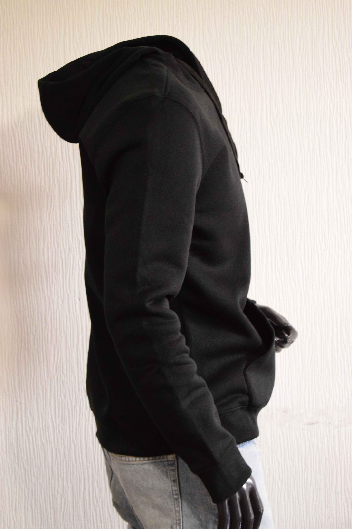 Sweat à capuche homme Chess King – Noir – L