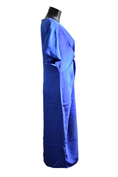 Robe midi George Davies  Bleu Royal