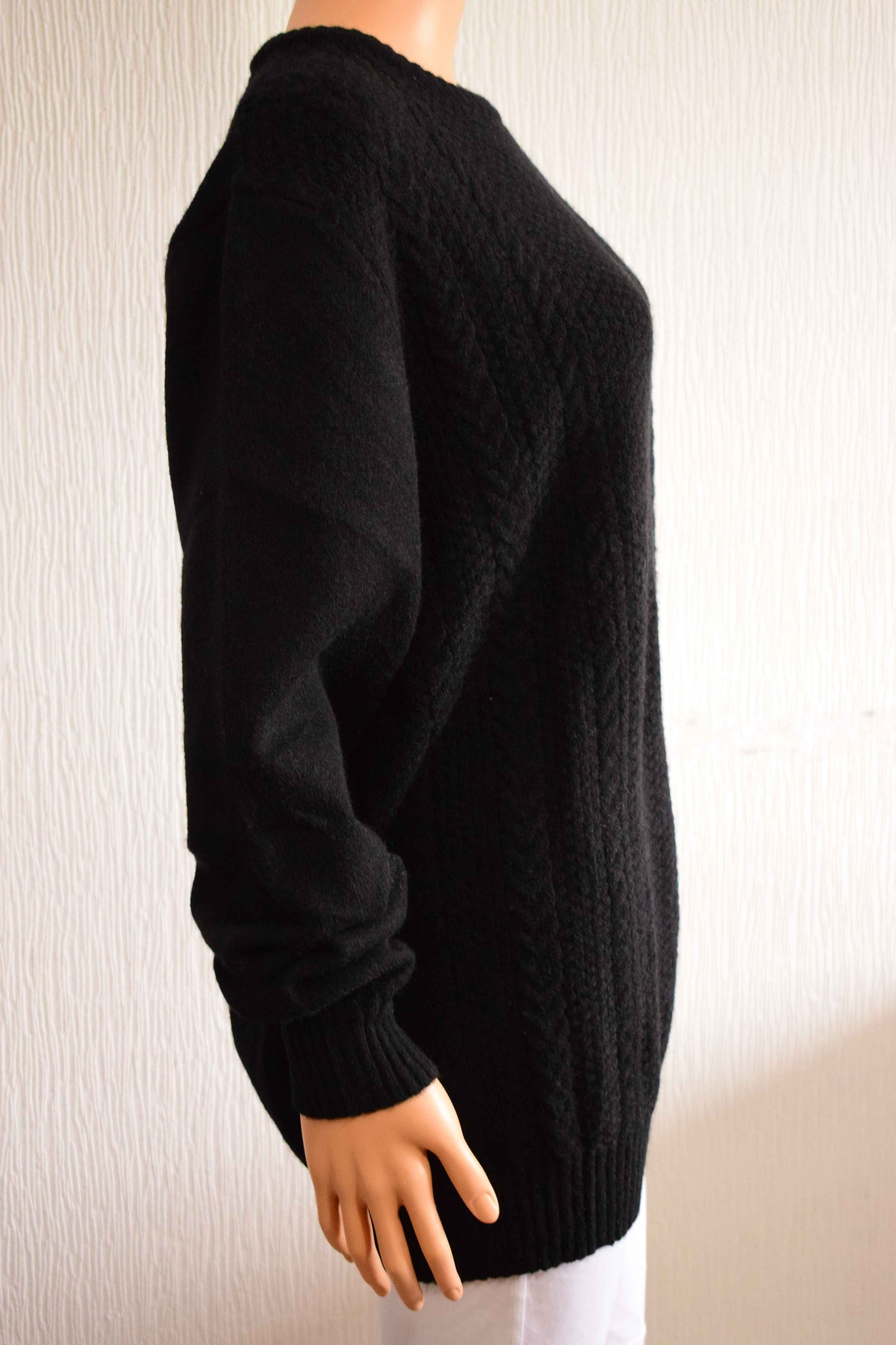 Pull noir femme G&jo xxl
