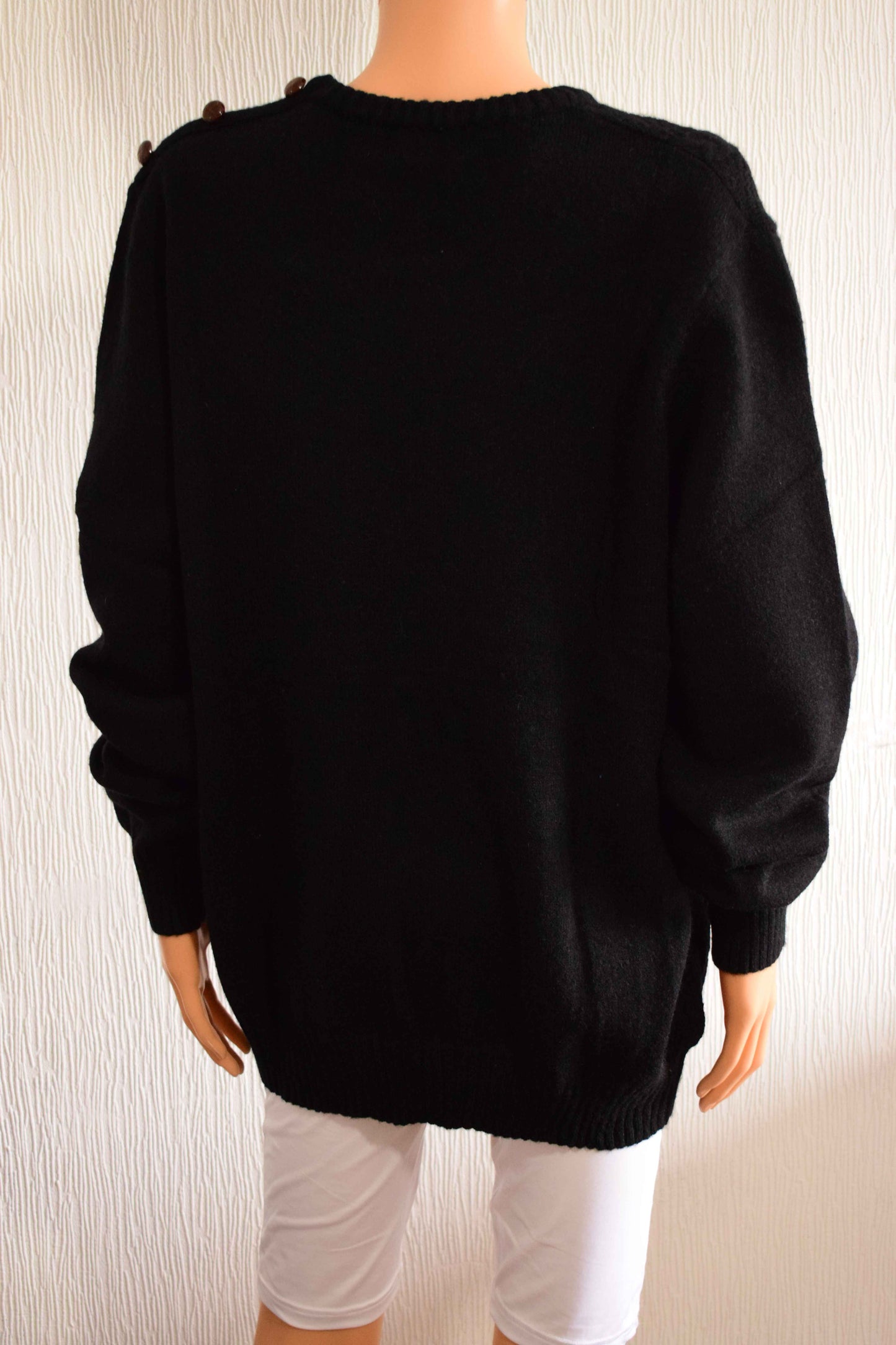 Pull noir femme G&jo xxl