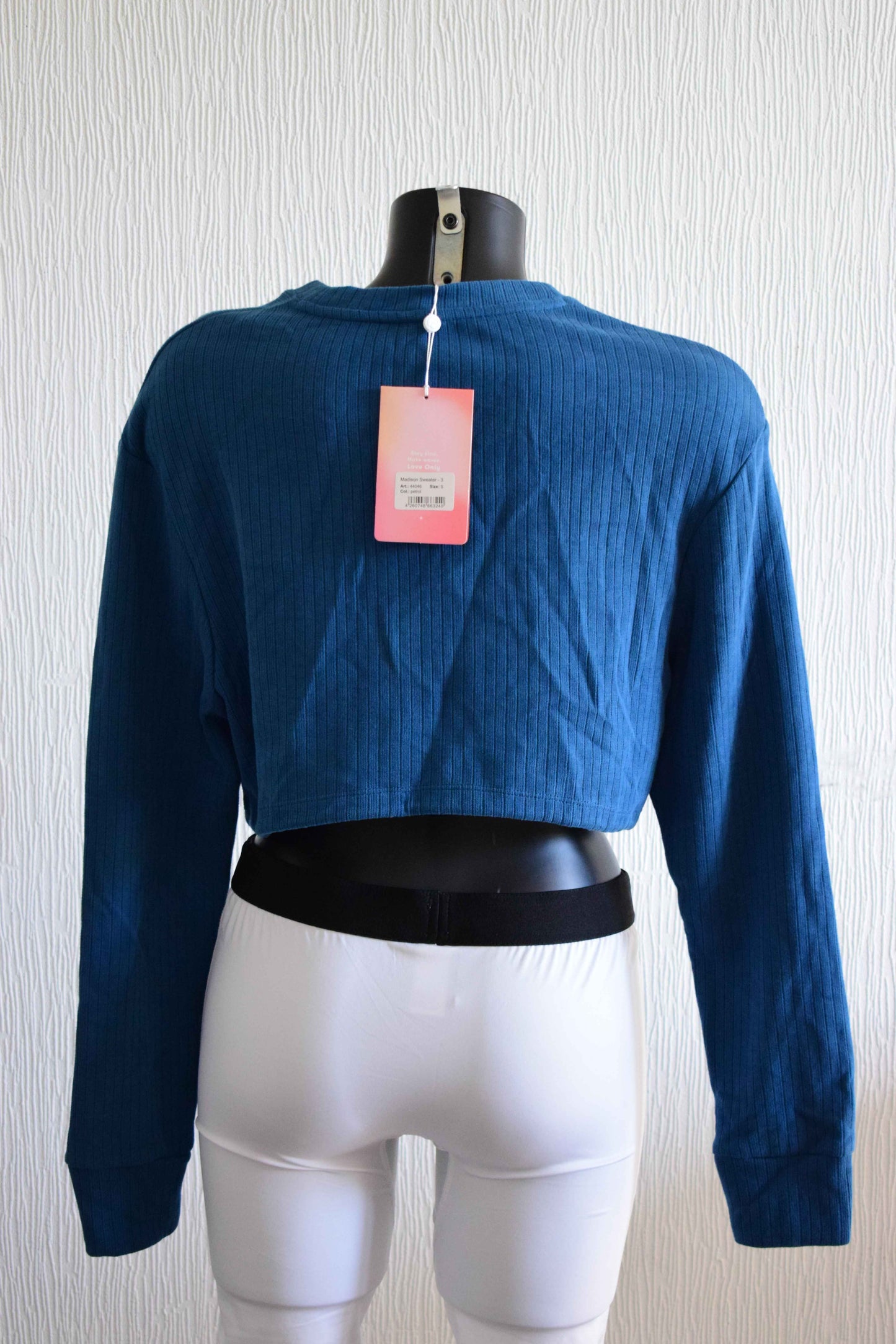 Crop /Top Sweat  Bleu Canard – Oceansapart S