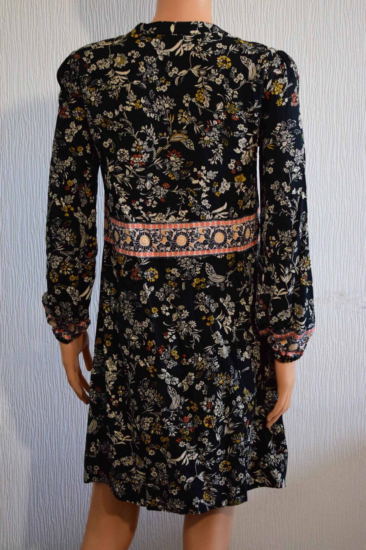 Robe femme Little Lin – Fleuri noir