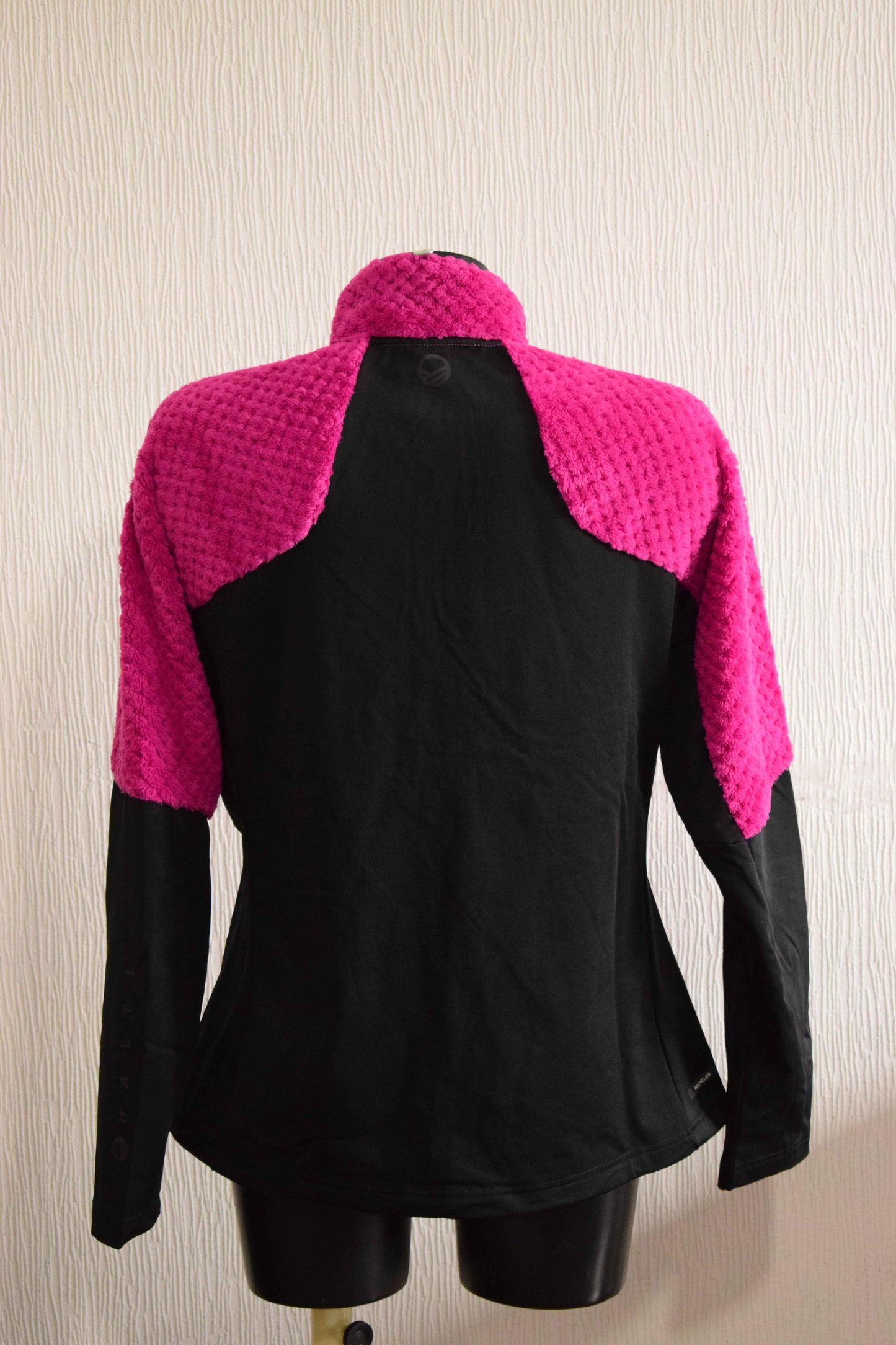 Veste halti imperméable Noir/Fuchsia