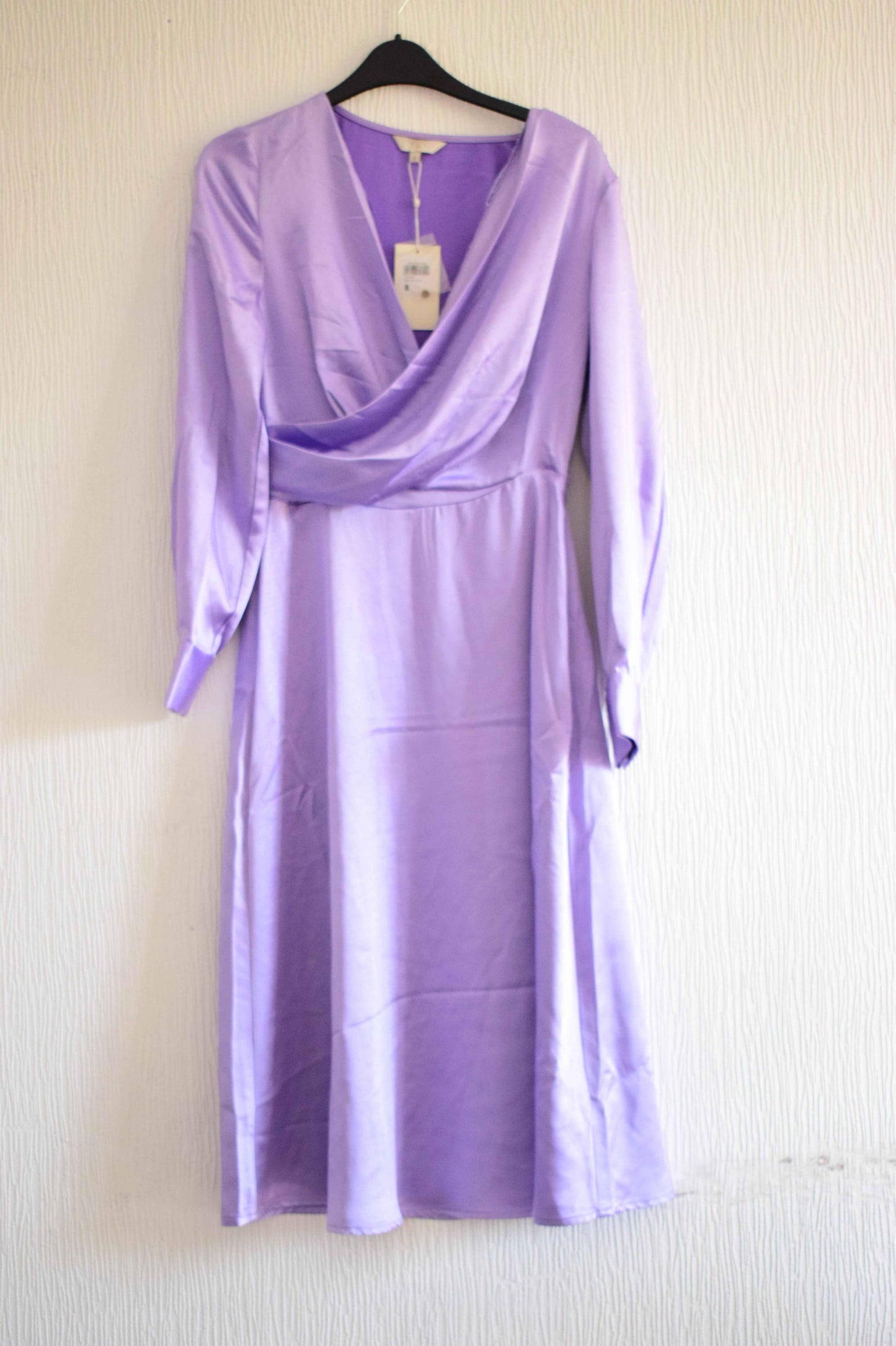 Robe midi George Davies  Bleu Royal