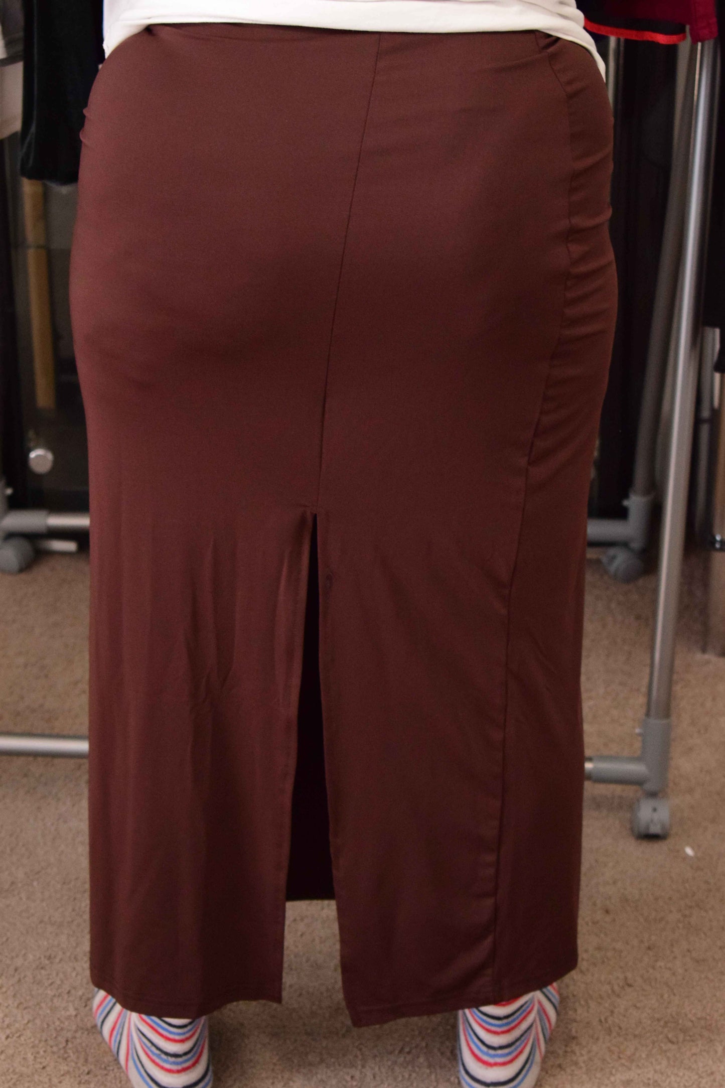 Jupe Bgn workshop marron