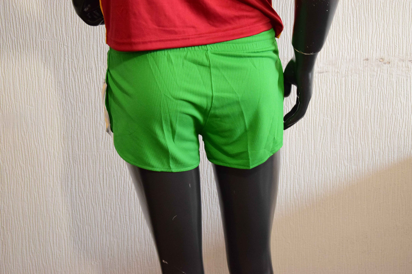 Short de course à pied vert joluvi