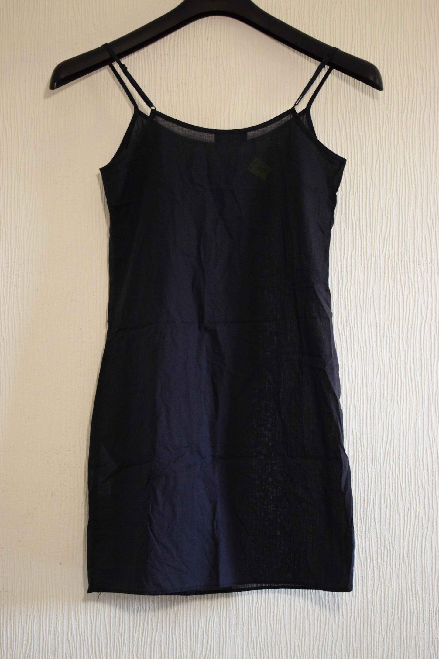Robe nuisette à fines bretelles bleu marine foncé 36