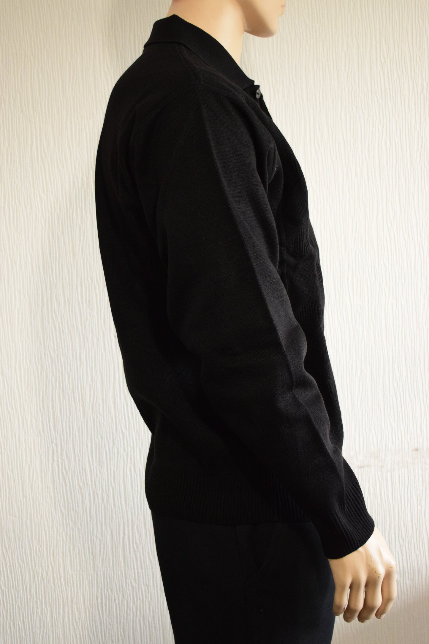 Pull polo homme Teddix – Noir – Taille L