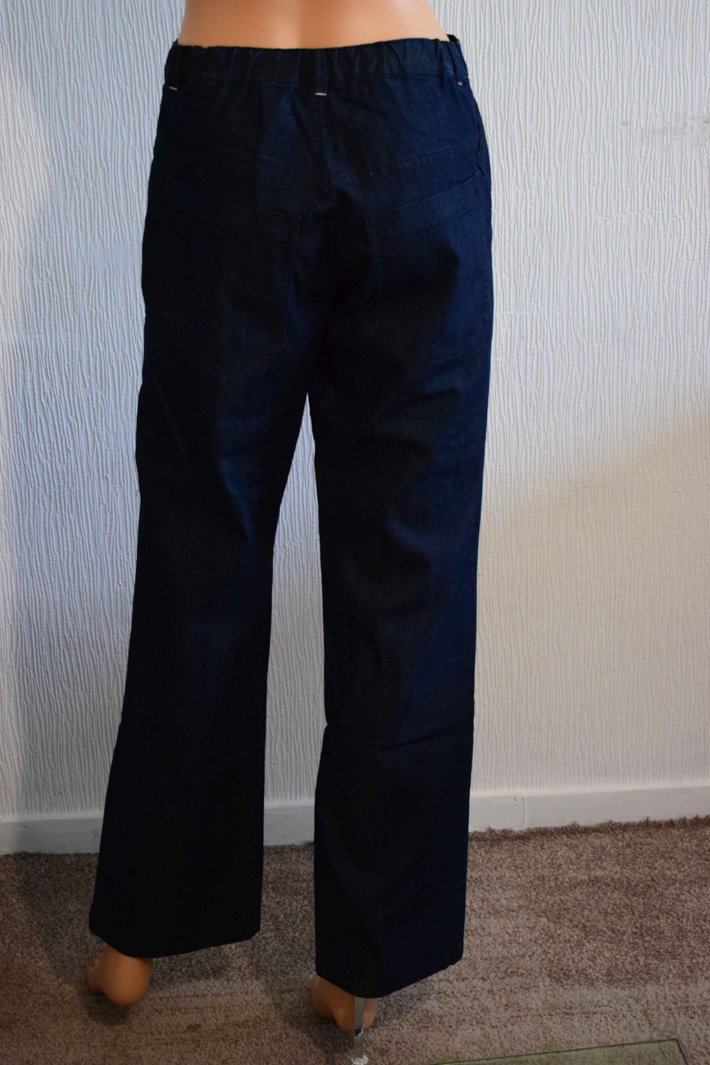 Jean Bleu Nuit Coupe Droite Premium Papermoon enfants 14 ans