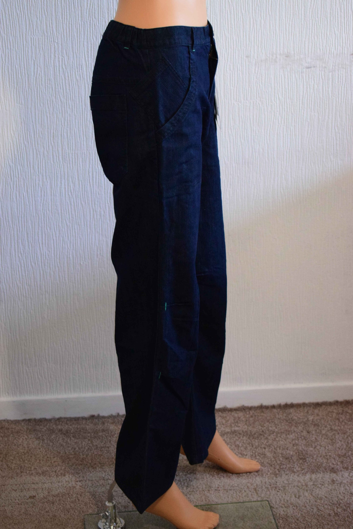 Jean Bleu Nuit Coupe Droite Premium Papermoon enfants 14 ans