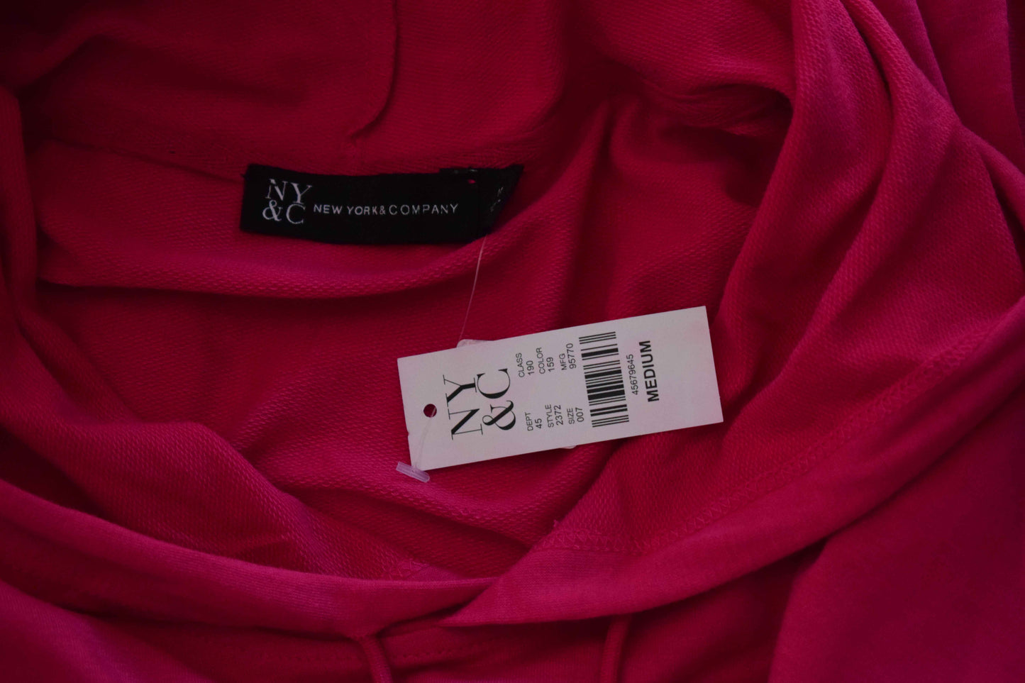 Sweat à capuche oversize New york & Company
