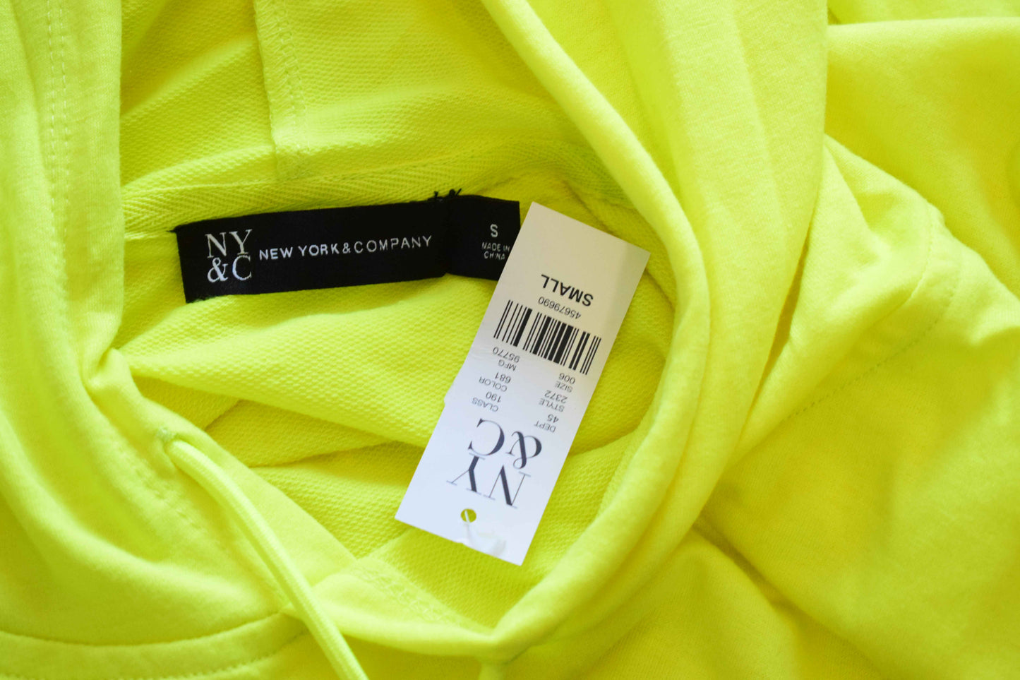 Sweat à capuche oversize New york & Company