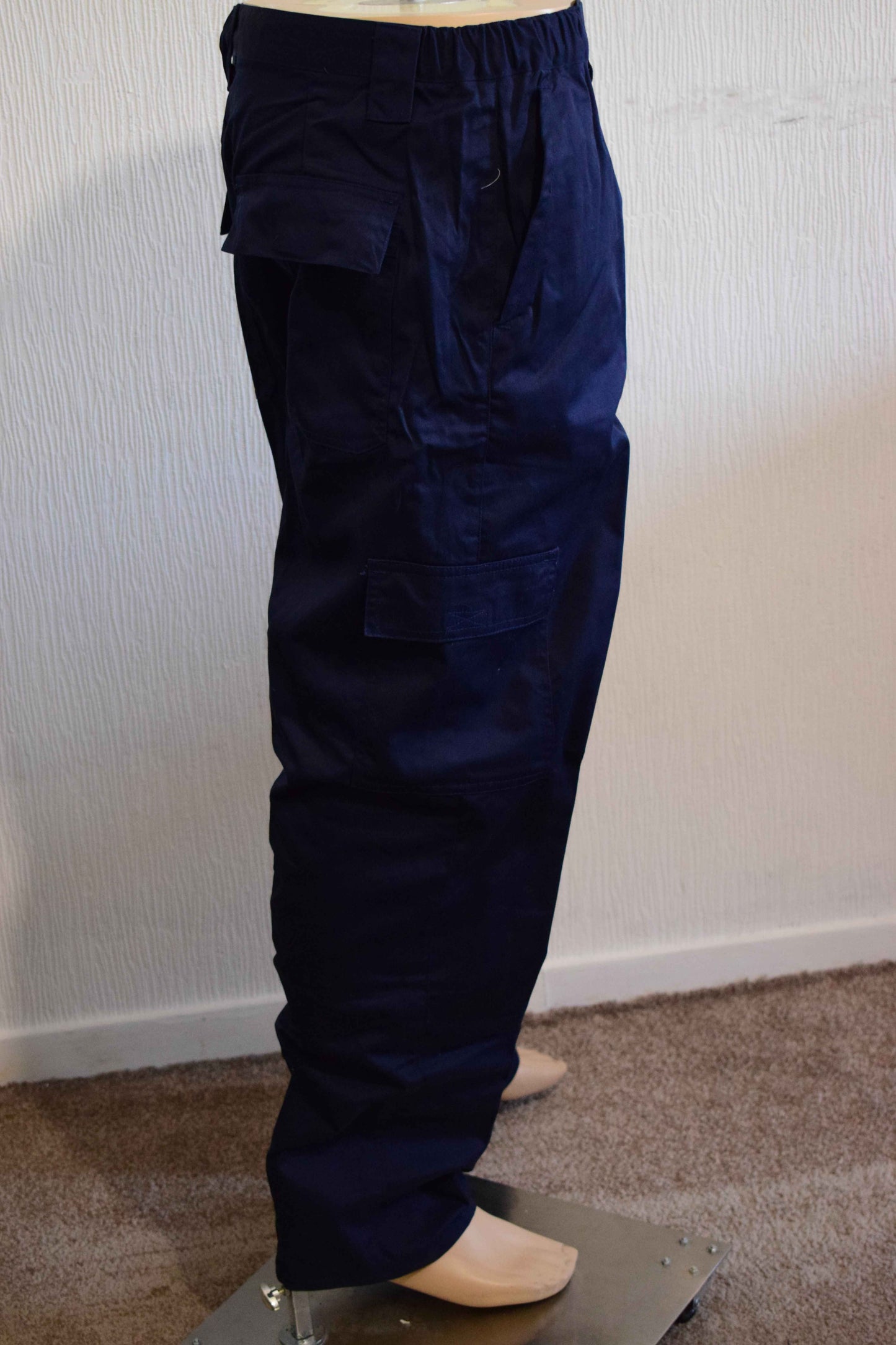 Cargo pantalon de travail marine XL