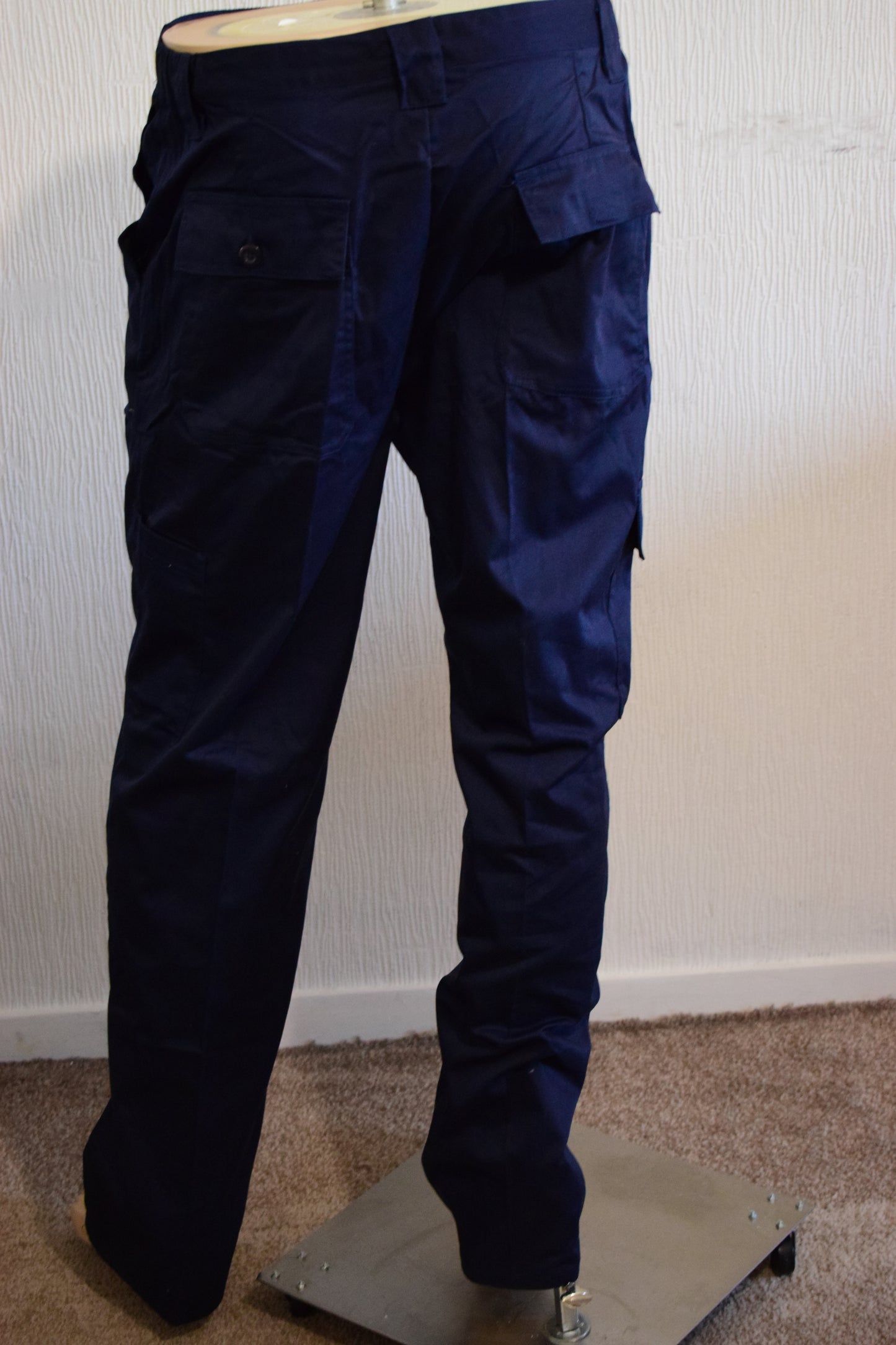 Cargo pantalon de travail marine XL