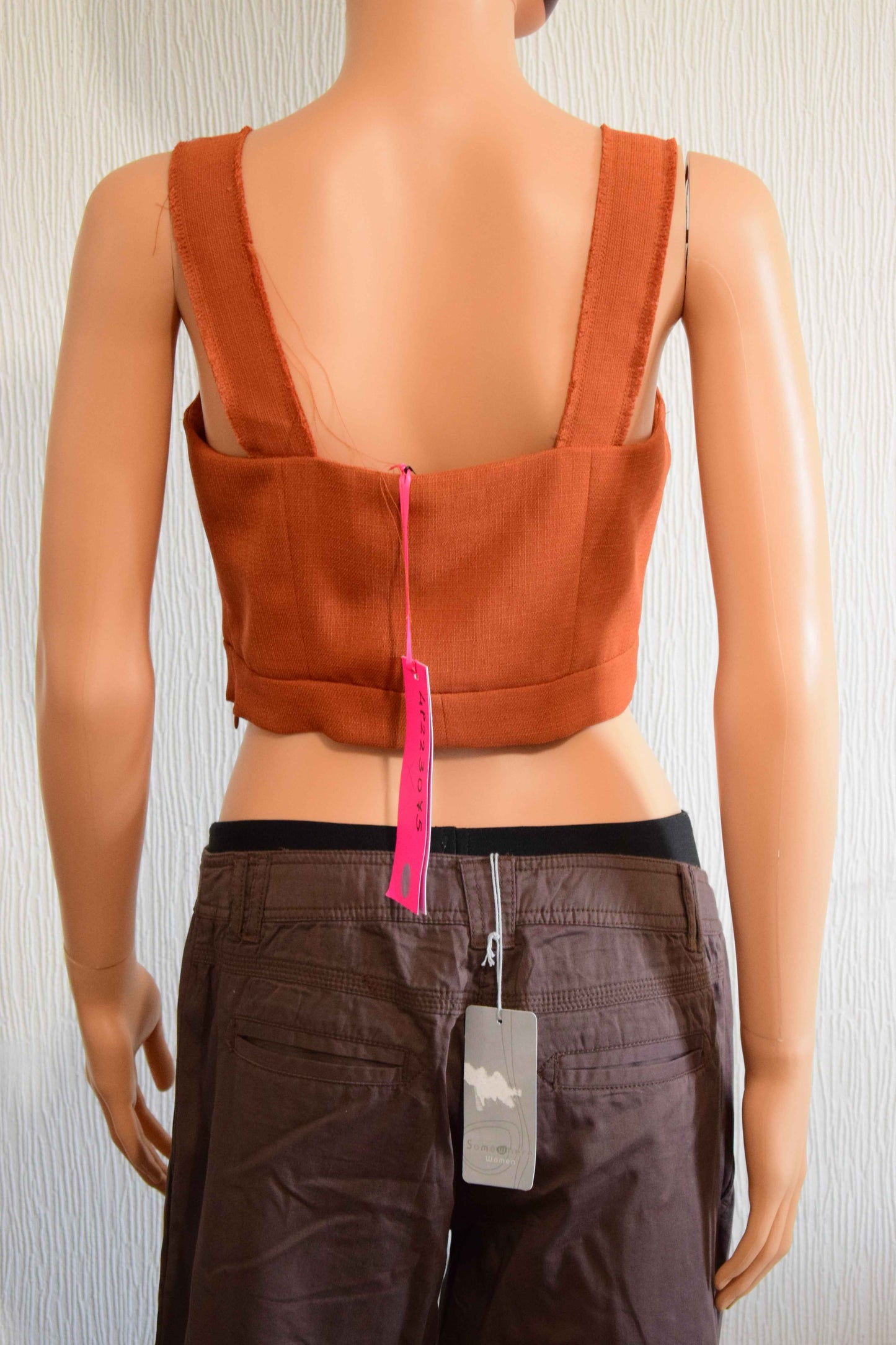 Top Bustier Lin Terracotta Cristyn & co S