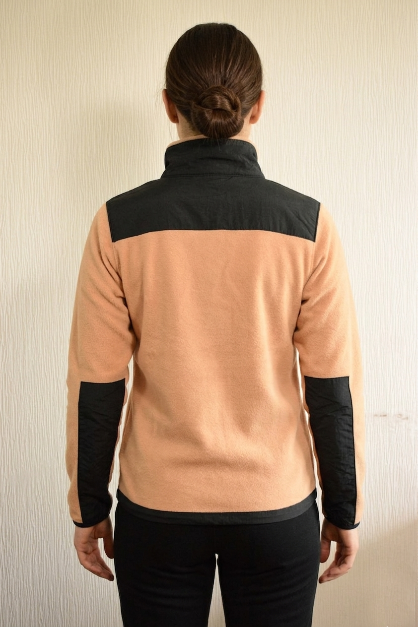 Veste polaire femme Blaze Beat – Beige/Noir – Taille M